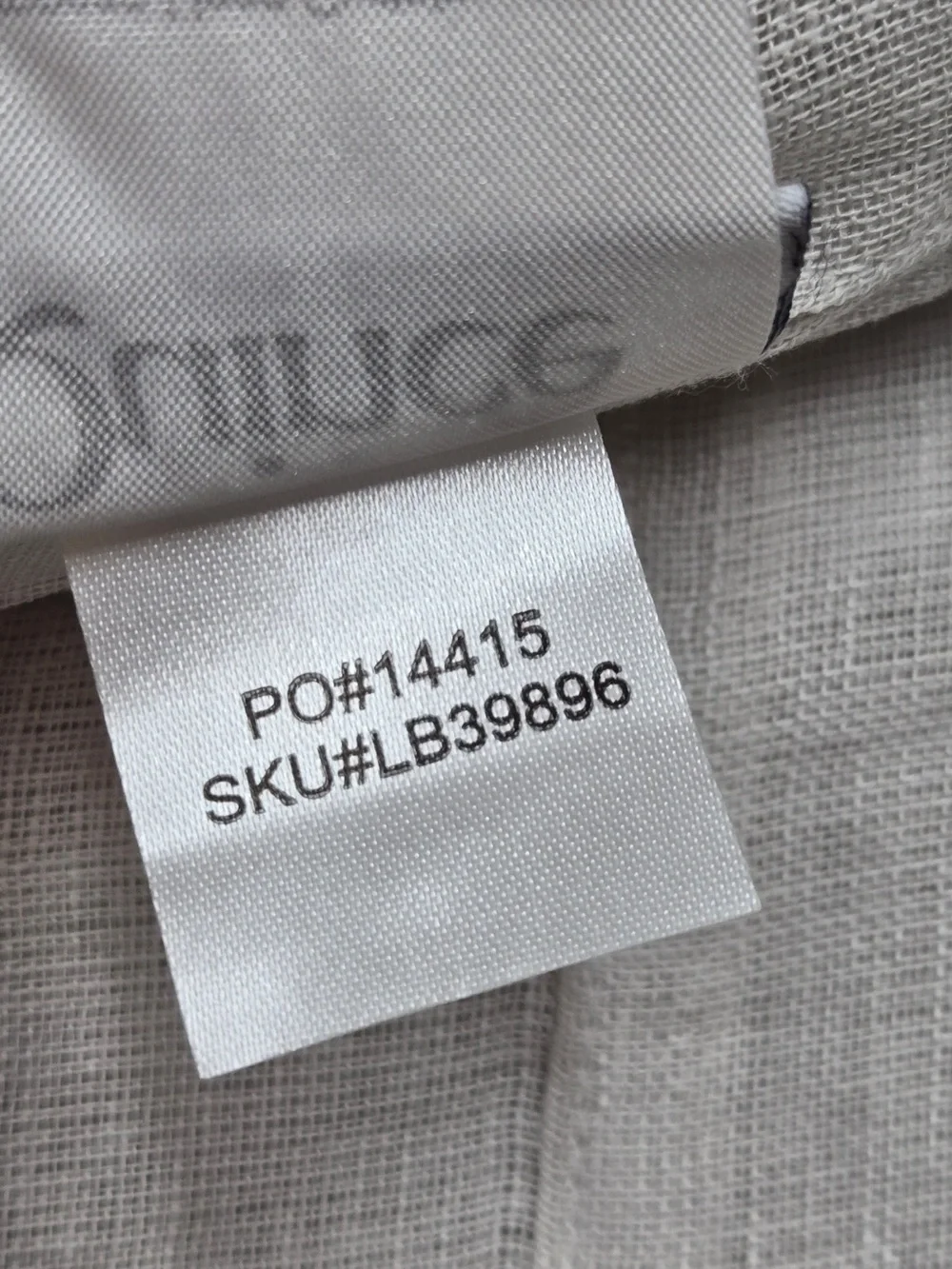 NWT QUINCE 4 Set 48x96 European Linen Sheer Curtains Cloud 9306